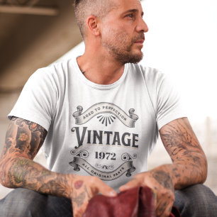 T-shirt Anniversaire de naissance Vintage Toute Année