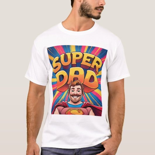 T-shirt Anniversaire de Retro Papa (Devant)