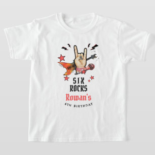 T-shirt Anniversaire de Rockstar Punk Cool Tout Âge 