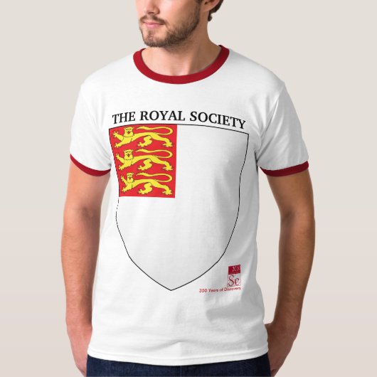 T-shirt Anniversaire de société royale le 350th (Devant)