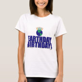 T-shirt Anniversaire d'Earthday (Devant)