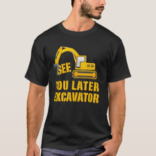 T-shirt anniversaire défonceur de garçon de véhicule de