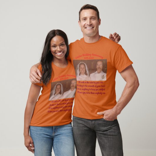 T-shirt Anniversaire d'or (Unisexe)