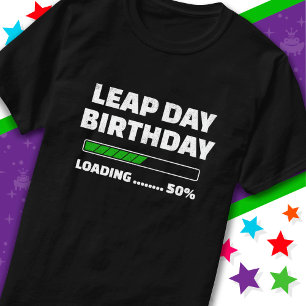 T-shirt Anniversaire du 29 février année bissextile Charge