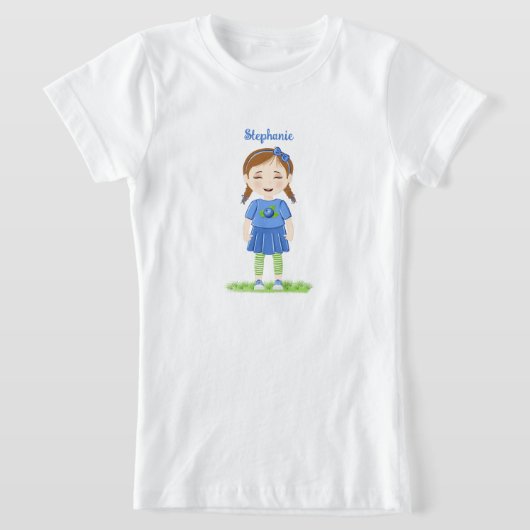 T-Shirt Anniversaire du bleuet (Poser)