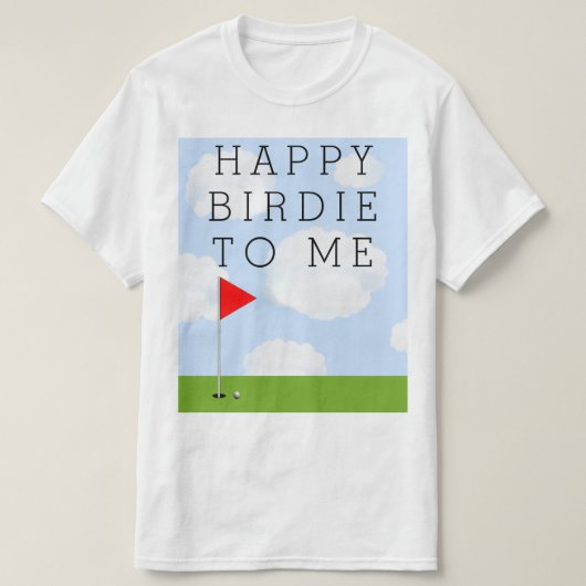 T-shirt Anniversaire du golf (Design devant)