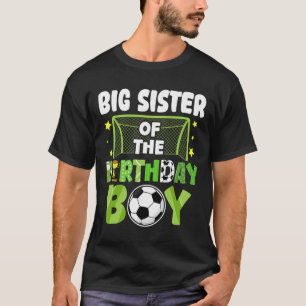 T-shirt Anniversaire du grand frère foot Famille de foot