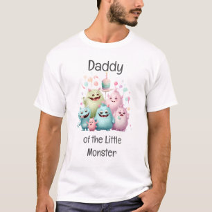 T-shirt Anniversaire du Papa du Petit Monstre
