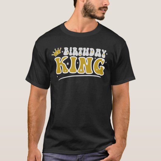 T-shirt Anniversaire du roi (Devant)