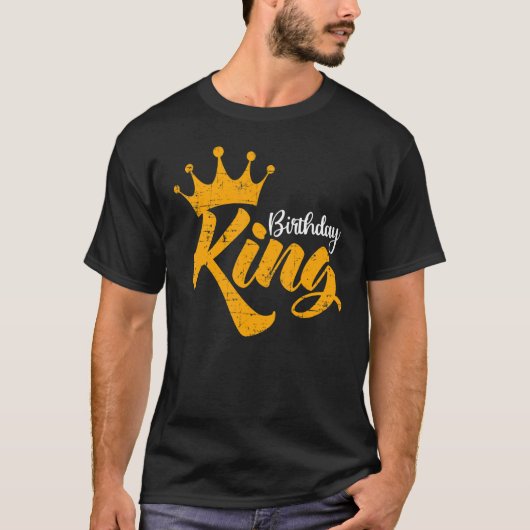 T-shirt Anniversaire du roi (Devant)