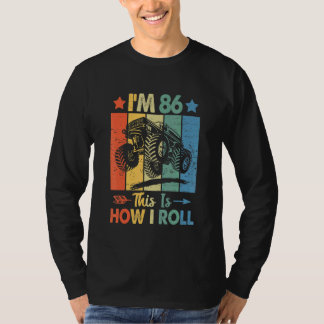 T-shirt Anniversaire du Trucker Retro C'est comme ça que j