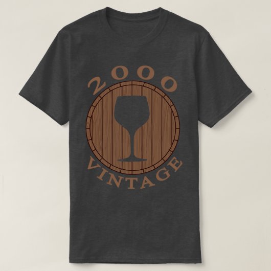 T-shirt Anniversaire du vin 2000 (Design devant)