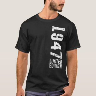T-shirt Anniversaire et vintage 1947