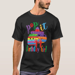 T-shirt Anniversaire Fille Pop It 11 Unicorn tenue1 ans