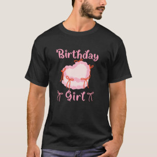 T-shirt Anniversaire Fille Twin BFF Coquette Coeur Rose Bo