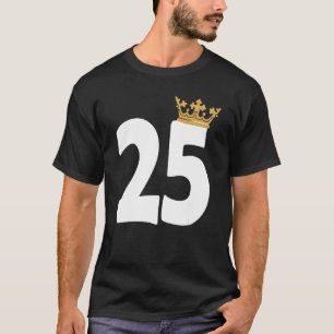 T-shirt Anniversaire Filles 25e fête 25 ans Anniversaire C