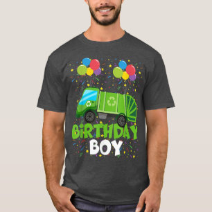T-shirt Anniversaire Garbage Correspondance Garbage Truck 
