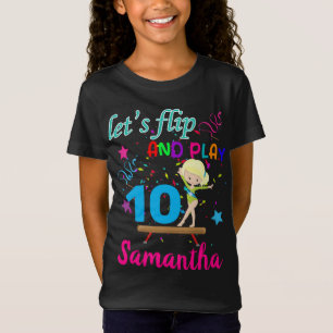 T-Shirt Anniversaire gymnastique Inclinons la coutume
