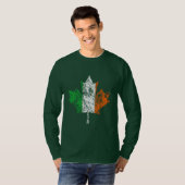 T-shirt Anniversaire irlandais canadien 150 ans (Devant entier)