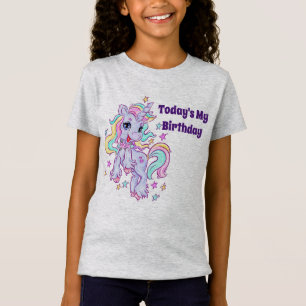 T-Shirt Anniversaire Licorne