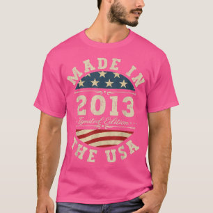 T-shirt anniversaire Limited Edition 2013 USA 9th Birt