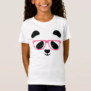 T-Shirt Anniversaire mignon de visage de panda