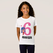 T-Shirt Anniversaire Miraculum Ladybug Chibi (Devant entier)