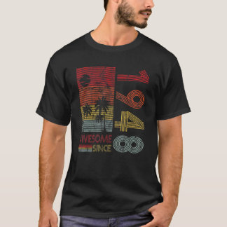T-shirt Anniversaire Né en 1948 Magnifique depuis 1948 Vin