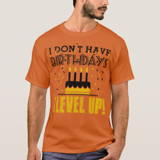 T-shirt Anniversaire noir