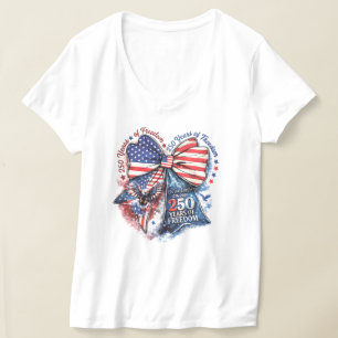 T-shirt Anniversaire patriotique 250 ans