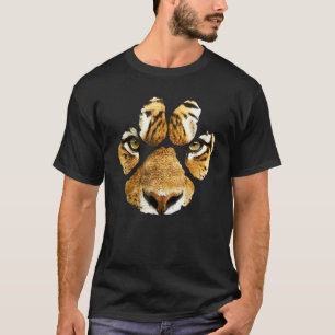 T-shirt Anniversaire pour le Cool de garçon Tiger Striped 