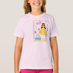 T-shirt Anniversaire Queen Tee pour filles