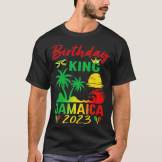 T-shirt Anniversaire Roi Jamaïque 2023 Voyage de vacances