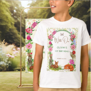T-shirt Anniversaire Sauvageon Amis de la Forêt Fleurie