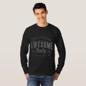 T-shirt Anniversaire soutenu 2000 corps impressionnants (Devant entier)