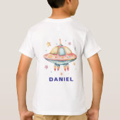 T-shirt Anniversaire sur le thème de l'espace pour astrona (Dos)