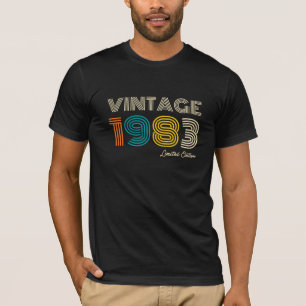 T-shirt Anniversaire vintage 1983 43 ans