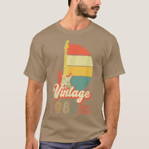 T-shirt Anniversaire Vintage 1983 Guitaristes 39e Annivers
