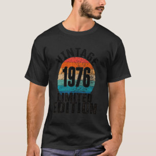 T-shirt Anniversaire Vintage Année de naissance 1976 Jour