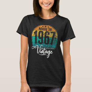 T-shirt Anniversaire Vintage Anniversaire Année 1967 Anniv