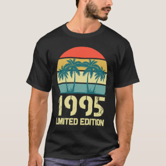 T-shirt Anniversaire vintage de 1995 pour hommes 1995 Anni