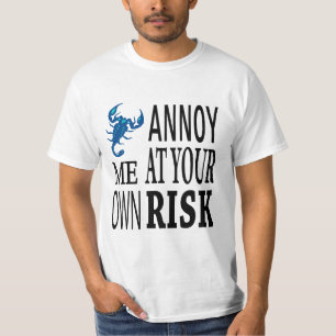 T-shirt Annois-moi à tes risques et périls