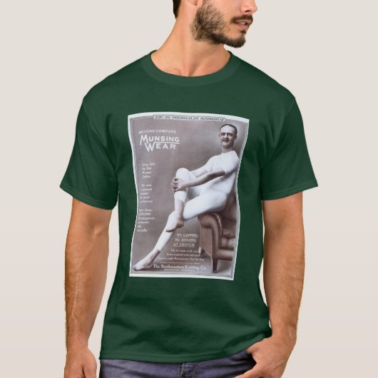 T-shirt Annonce 1913 d'usage de Munsinger (Devant)