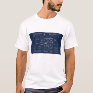 T-shirt Annonce de bébé sur plan de famille