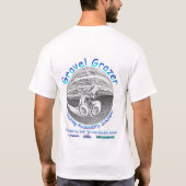 T-shirt Annonce de Grazer de gravier (Dos)