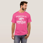 T-shirt Annonce de grossesse 2025 Devient Oncle (Devant entier)