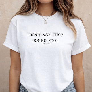 T-shirt Annonce de grossesse bébé révélation drôle