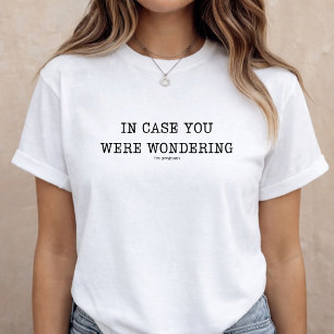 T-shirt Annonce de grossesse bébé révélation drôle