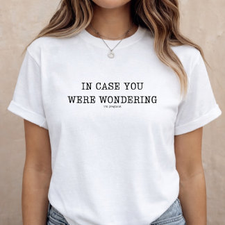 T-shirt Annonce de grossesse bébé révélation drôle