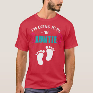 T-shirt Annonce de grossesse de Tatie promue Annonce de na